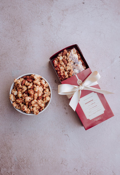Caja de Palomitas sabor Chilositas con almendra